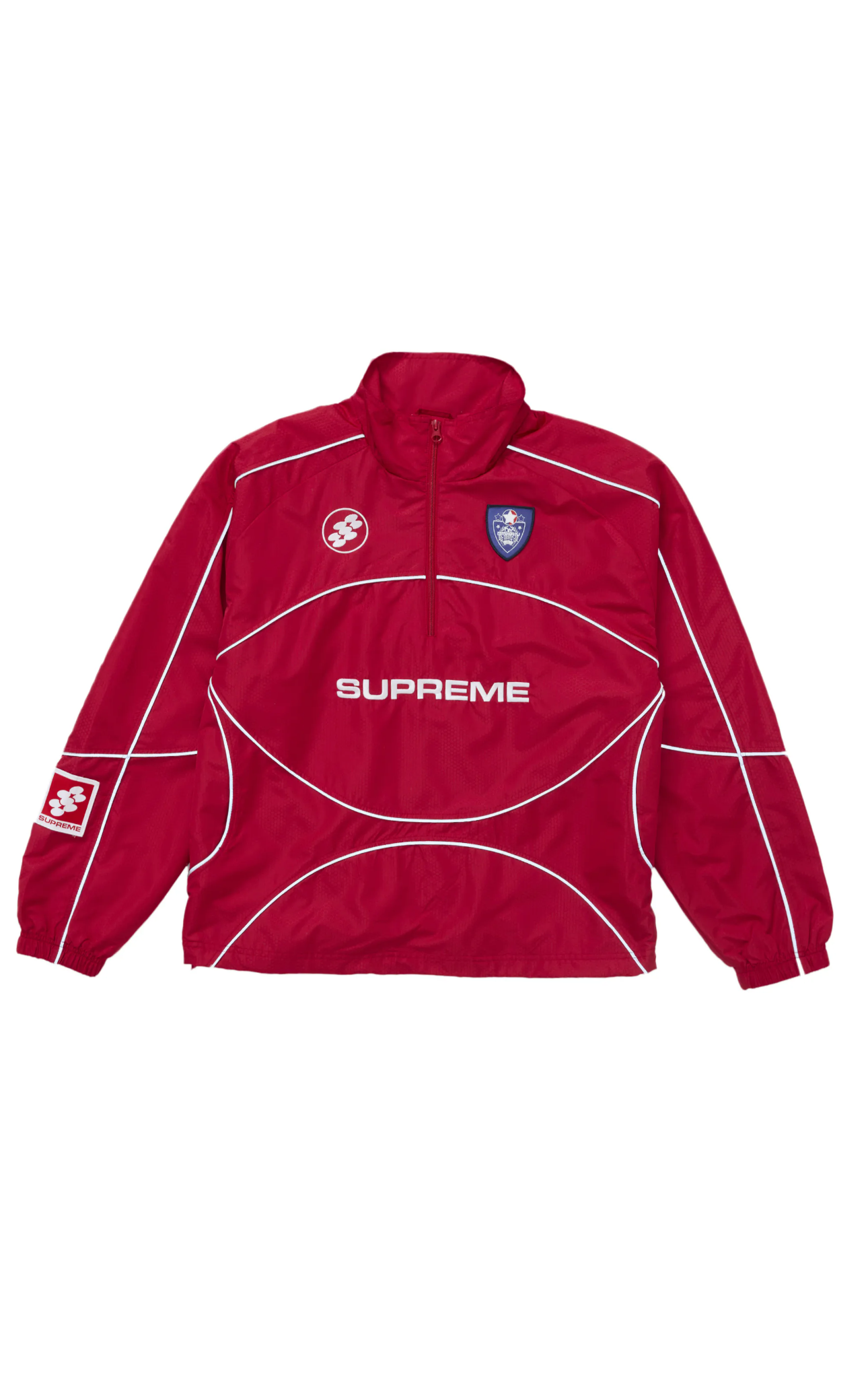 Supreme Reflective Piping Pullover
