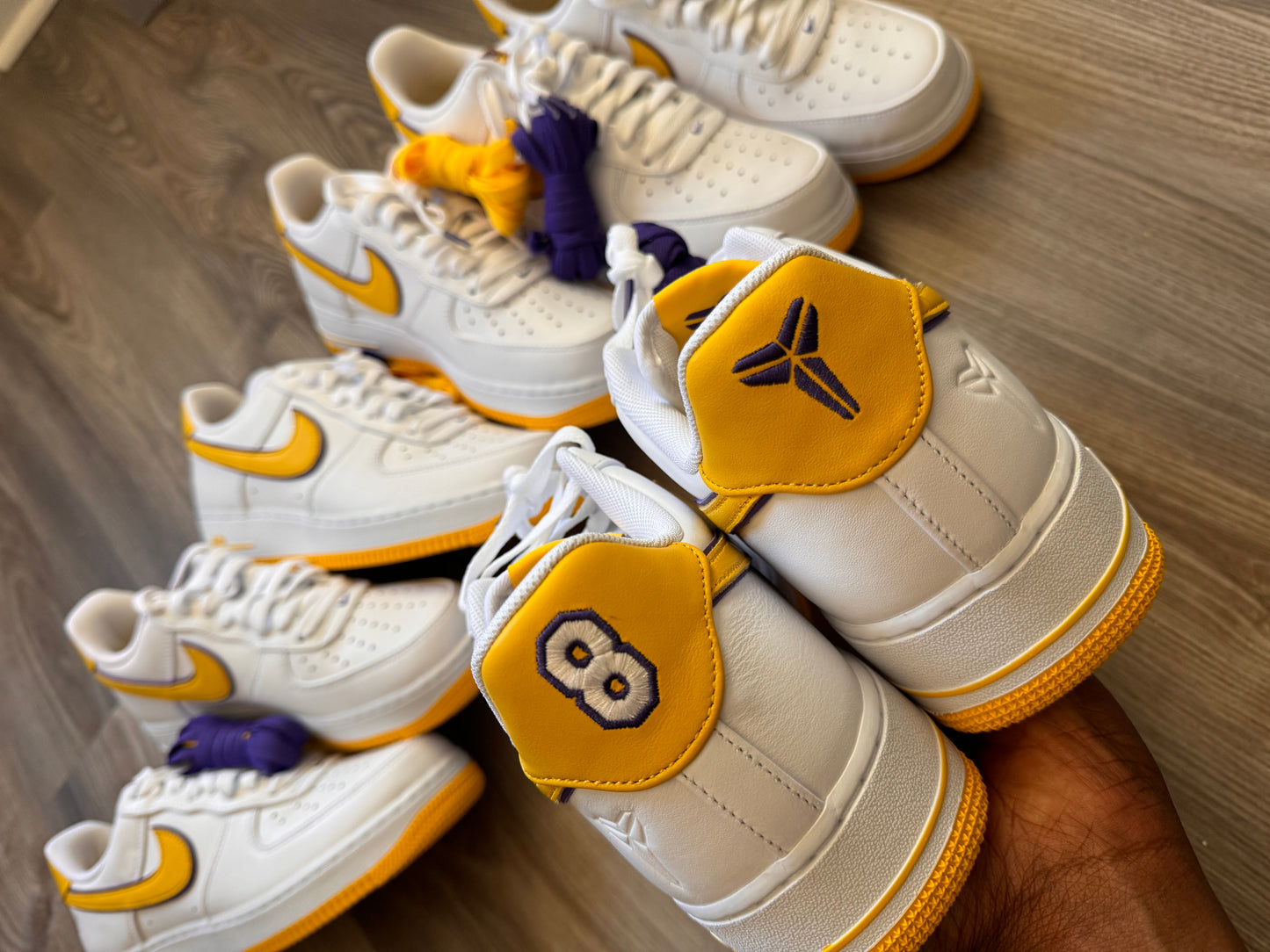 Kobe Bryant x Nike AF1 “Lakers