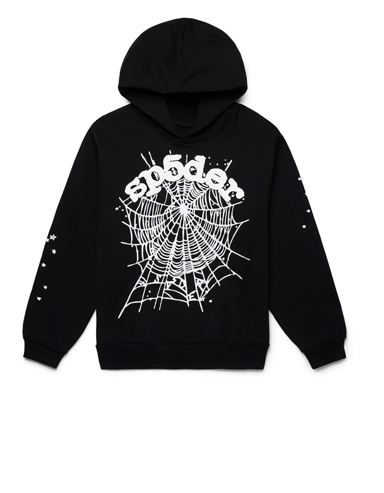 Sp5der OG Web Hoodie Blk/Wht