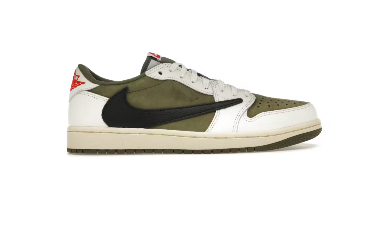 Air Jordan 1 low Travis Scott Olive