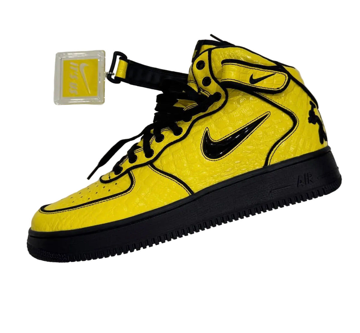 Air Force 1 Mid "It's Us" Blk/Yellow