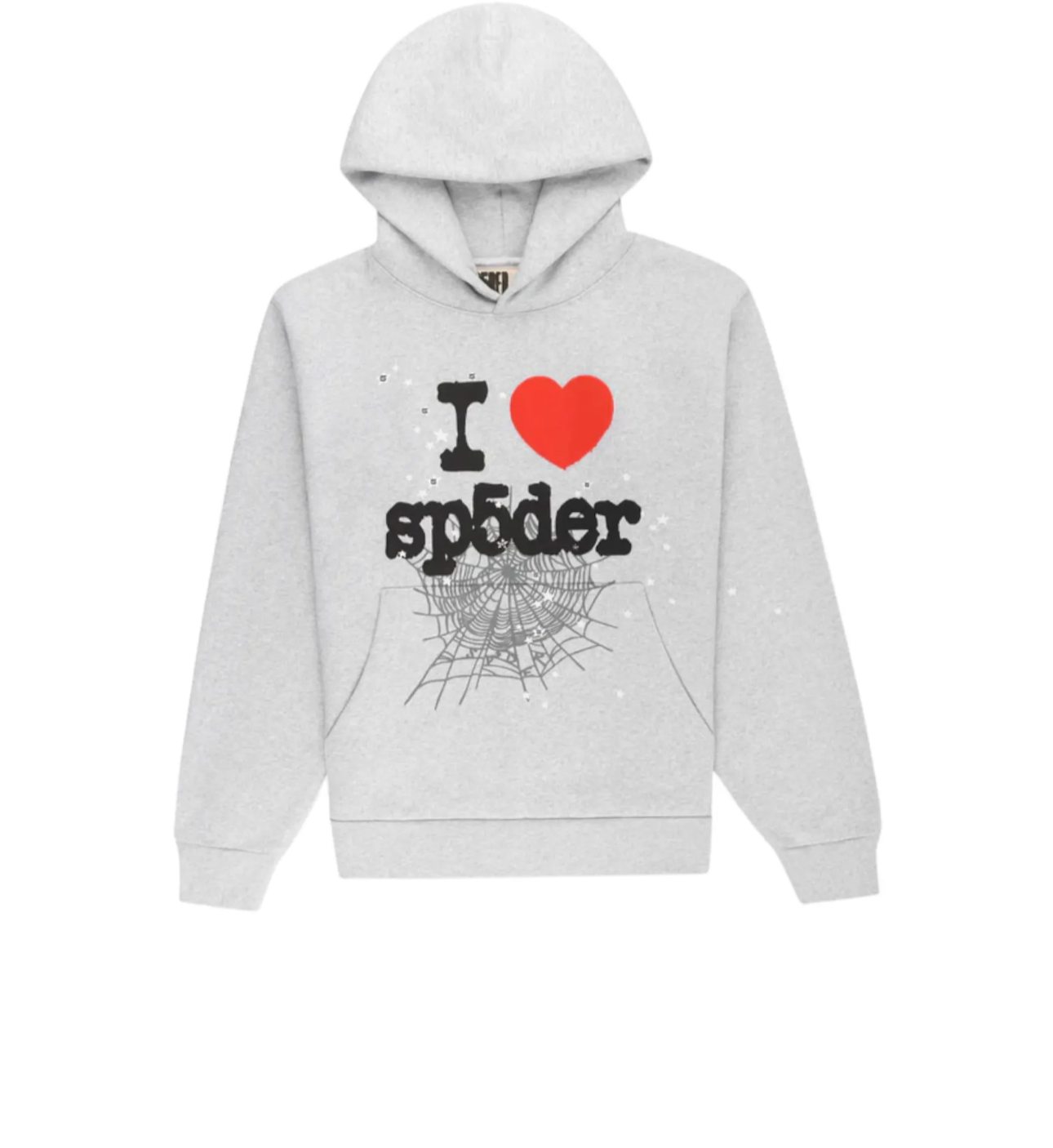 Sp5der Souvenir Hoodie Grey