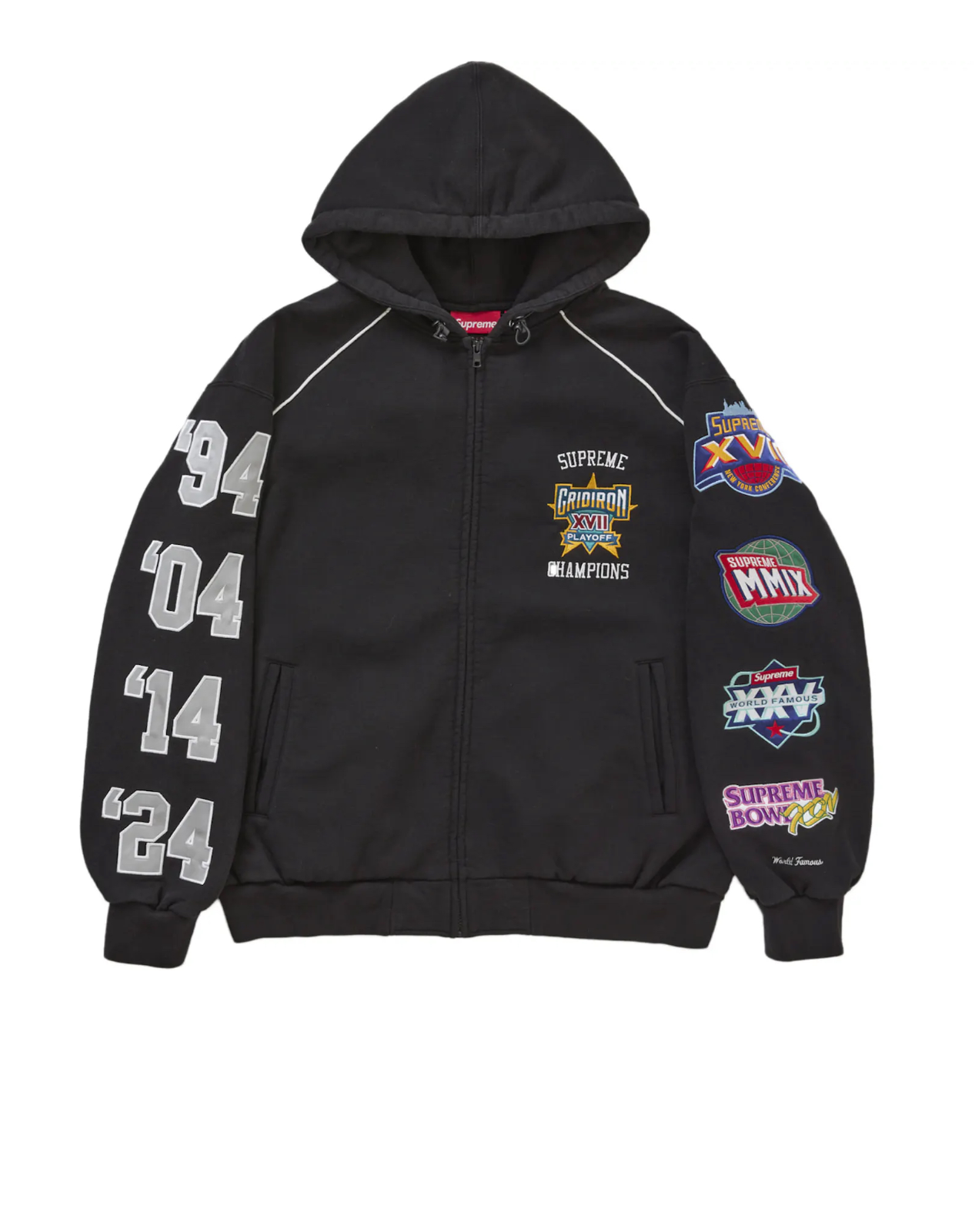Supreme Playoff Hoodie Blk
