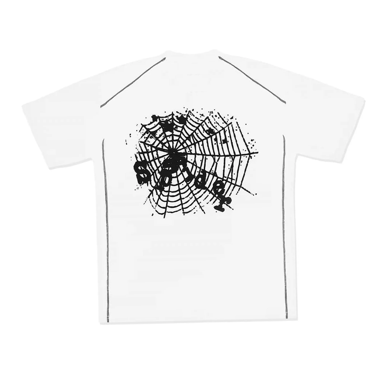Sp5der Contrast Stitch Tee