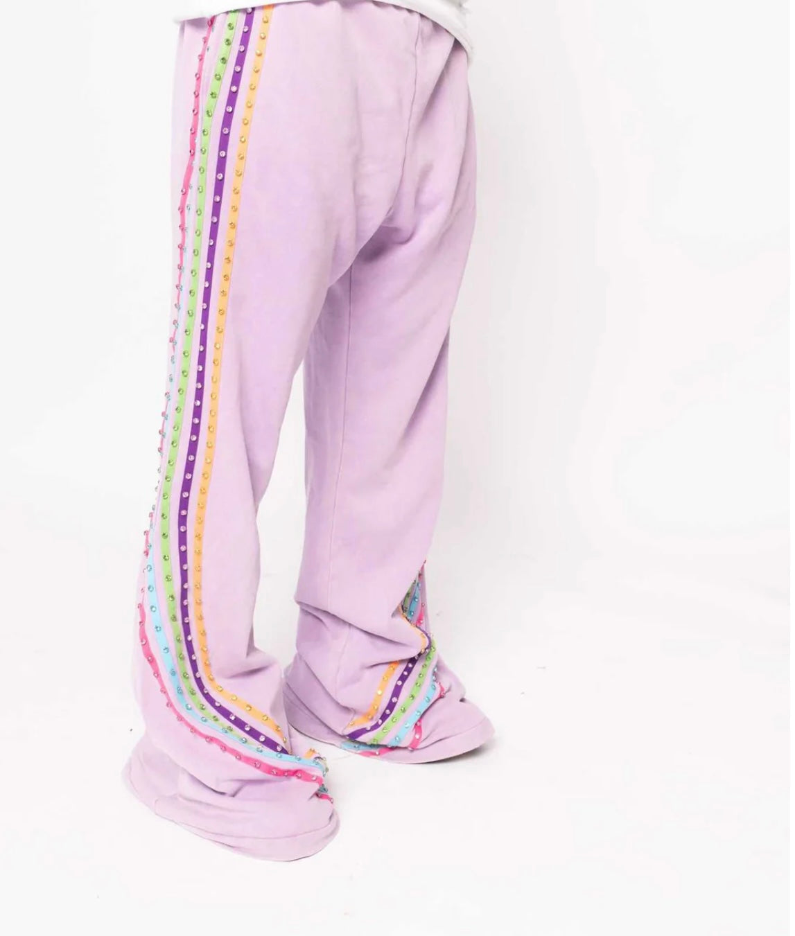 Thnks Lavender Gemstone Sweatpants