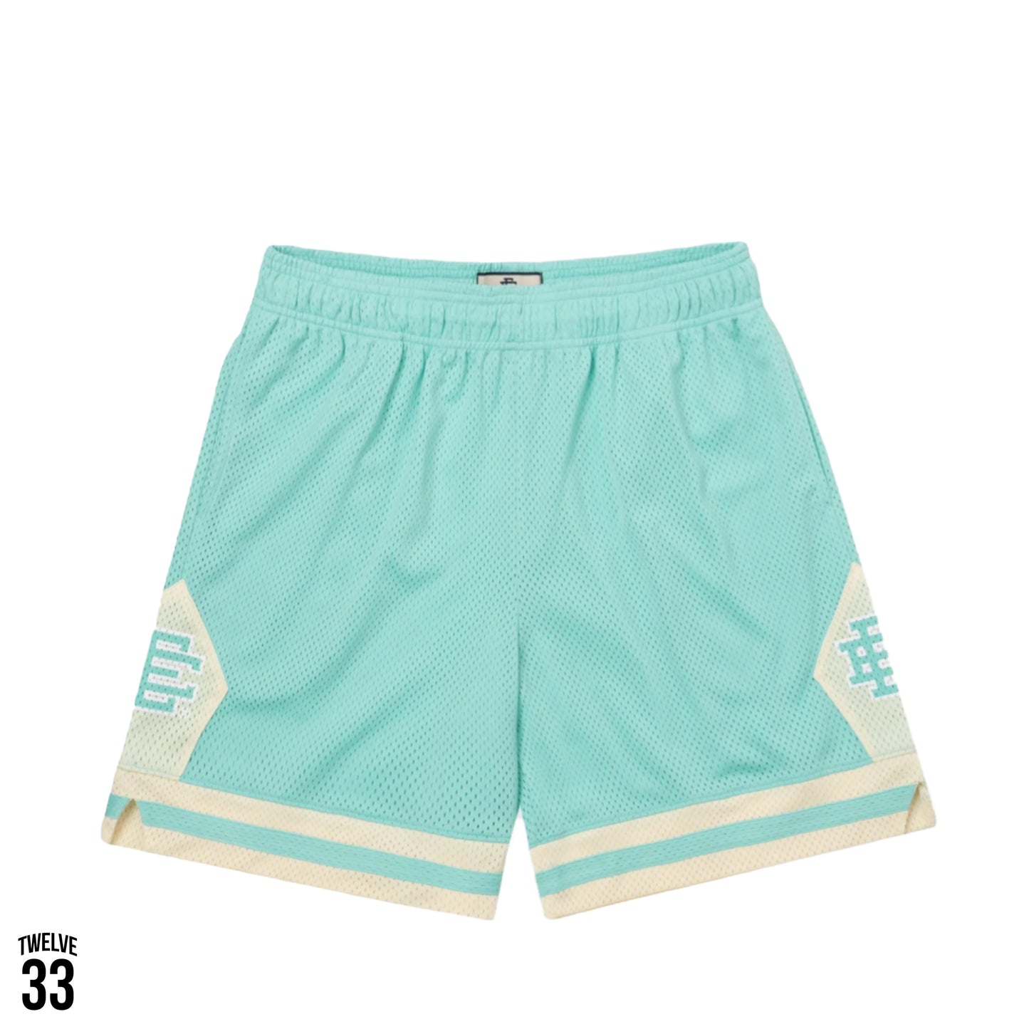 ERIC EMANUEL SHORTS MINT/WHITE