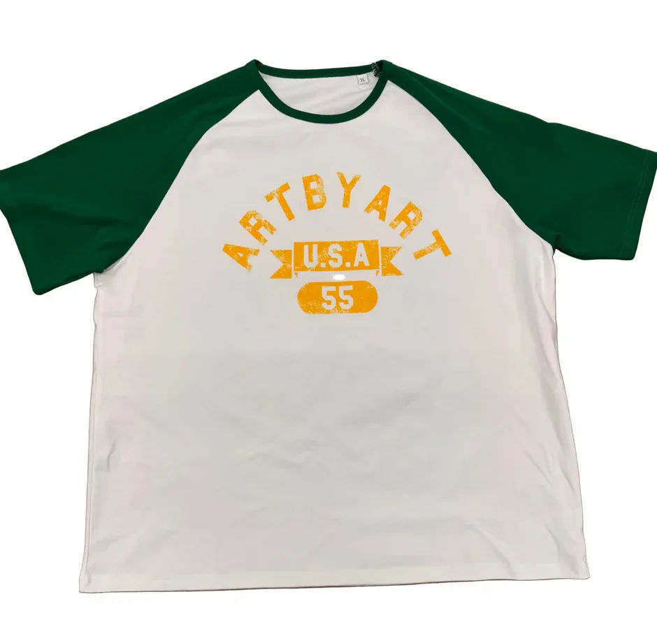 ArtByArt Usa 55 Raglan Tee