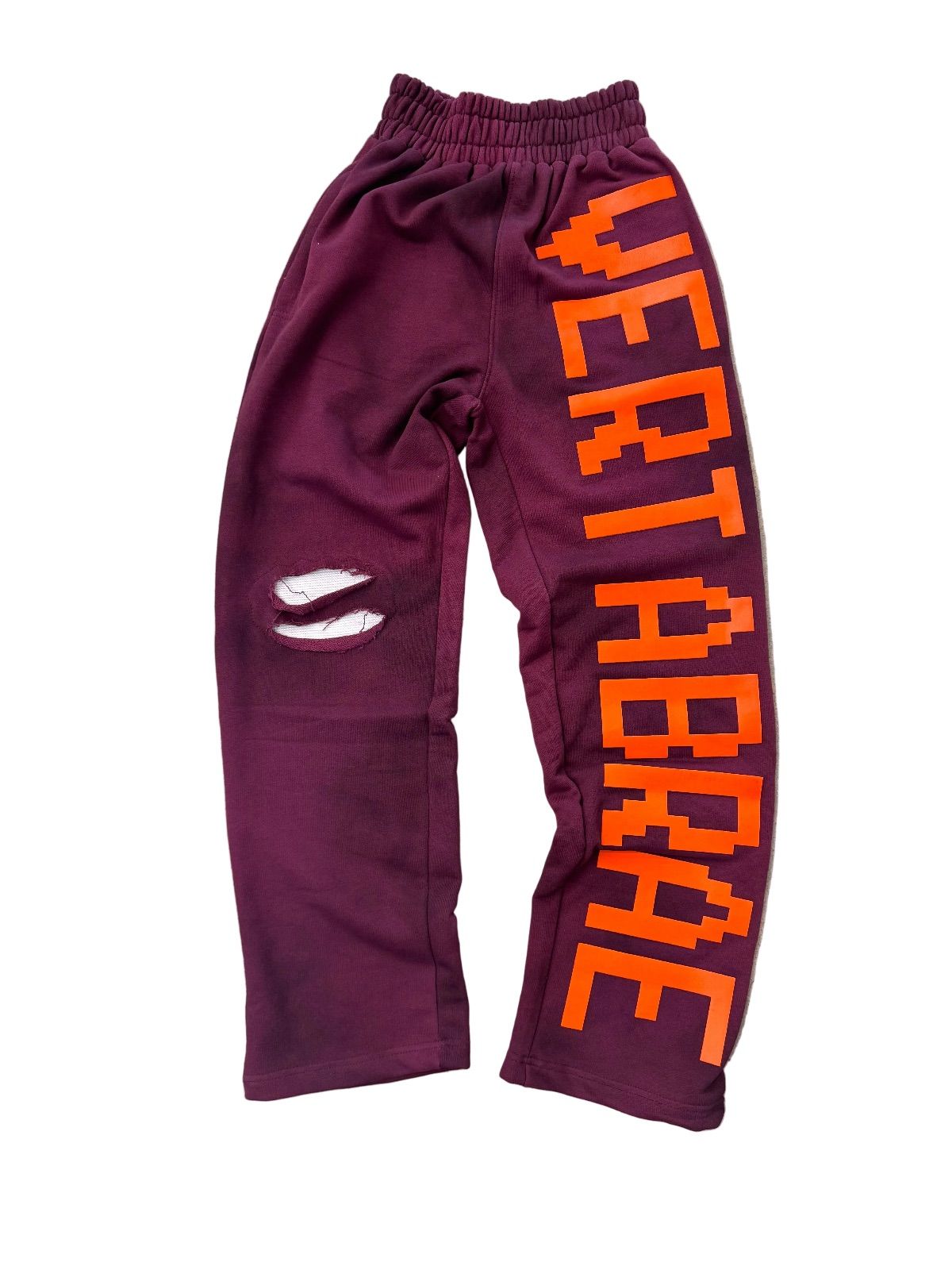 Vertabrae Sweatpants Burgundy