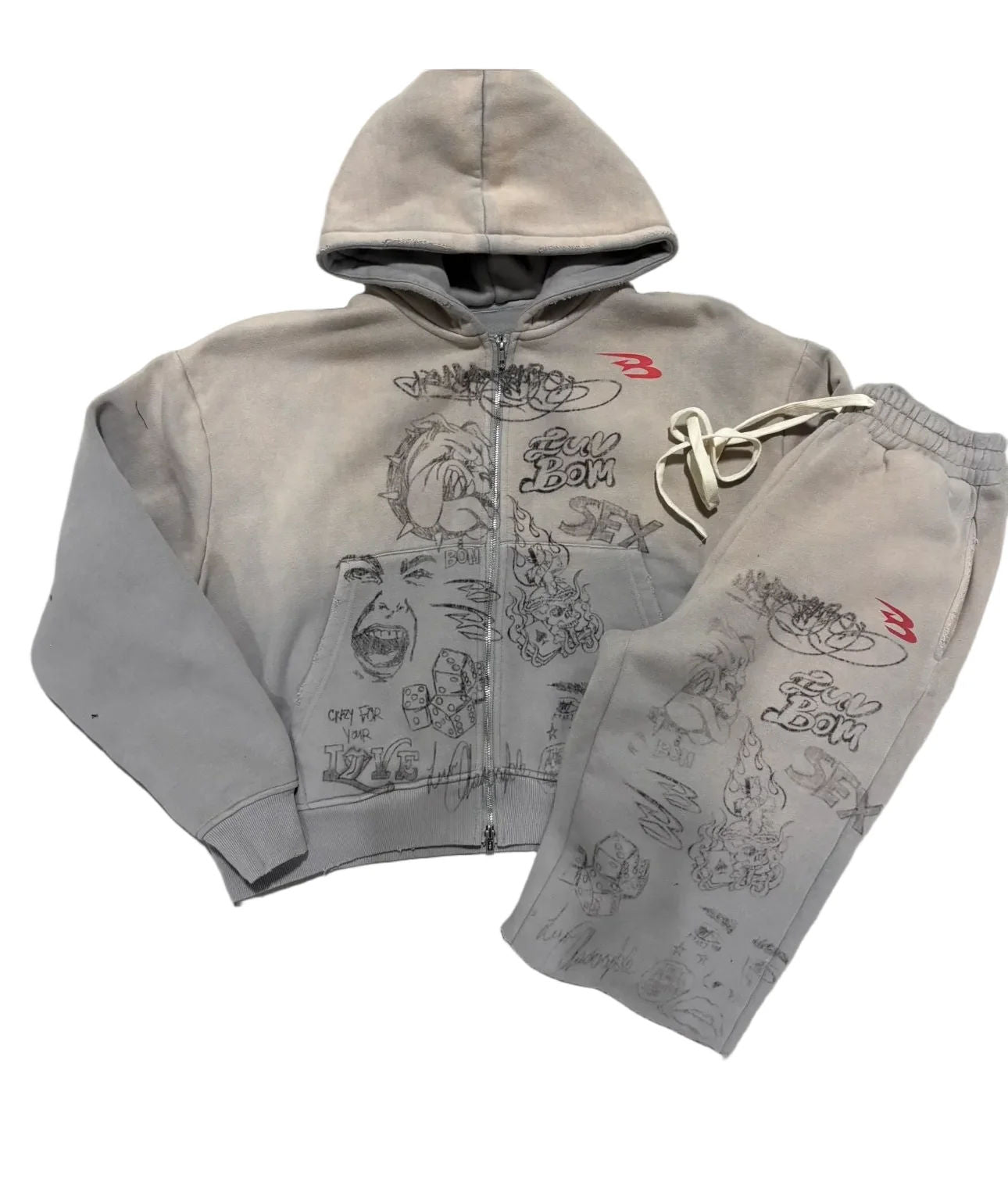 Luv Abominable Graffiti Set