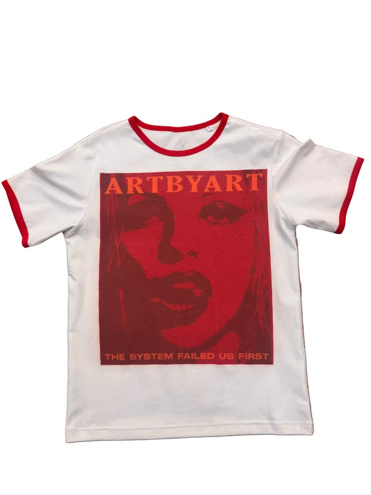 ArtByArt Failed First Ringer Tee
