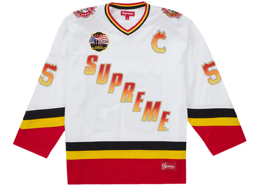 Supreme FDNY Hockey Jersey White