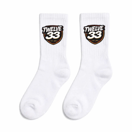 Twelve 33 “Championship” Socks