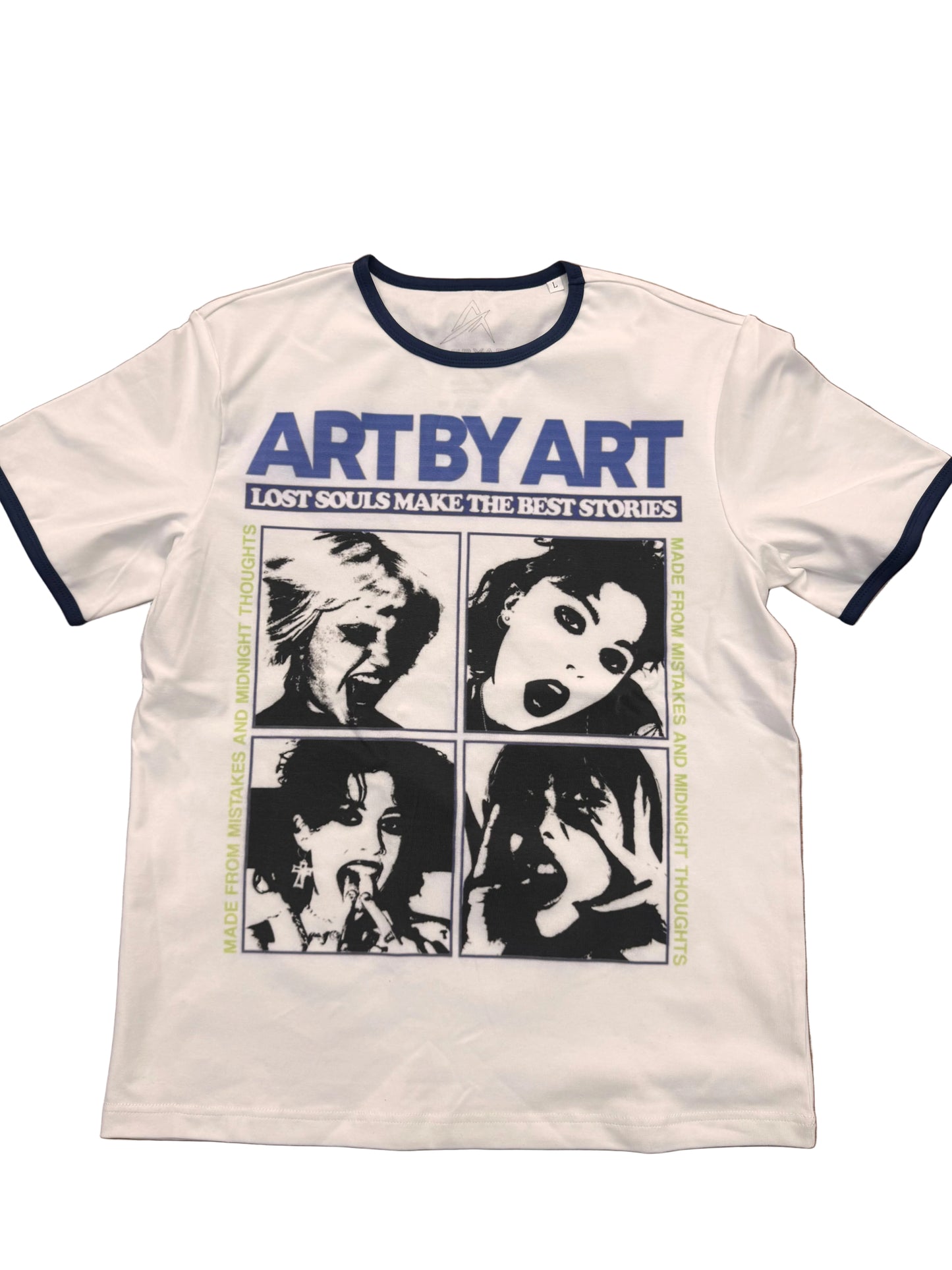 Unreleased ArtByArt Lost Souls Ringer Tee