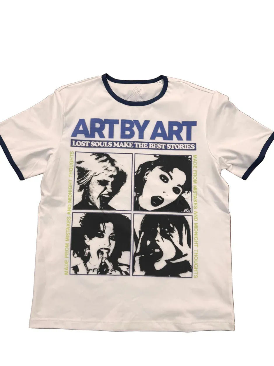 Artbyart Lost Souls Ringer Tee