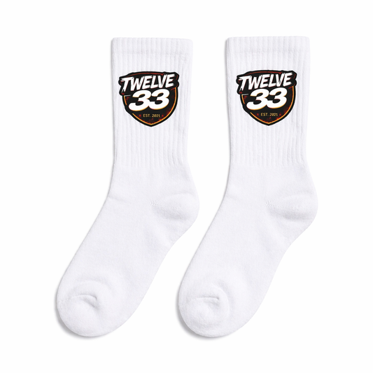 Twelve 33 “Championship” Socks