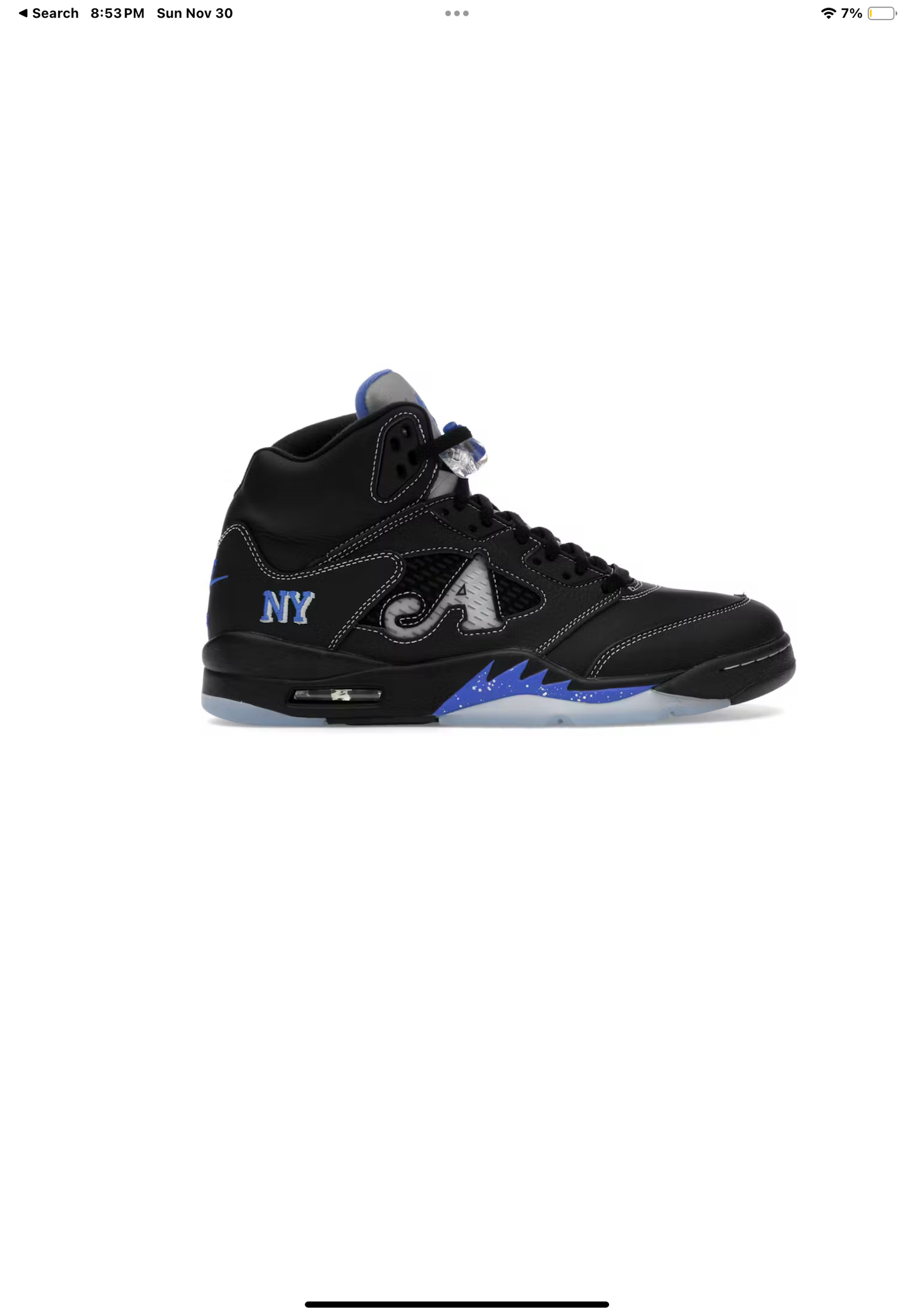 Air Jordan 5 Awake Racer Blue