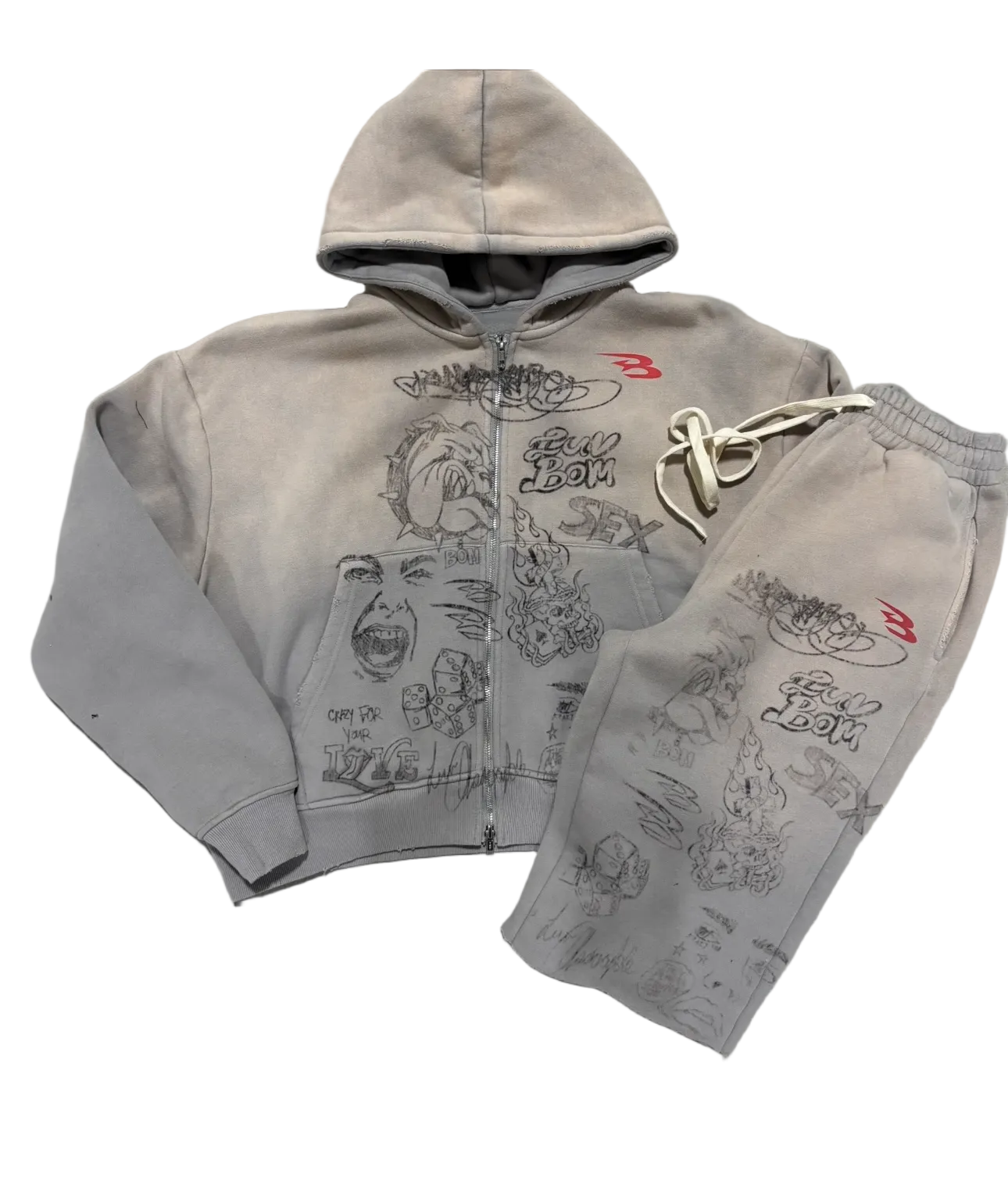 Luv Abominable Graffiti Set