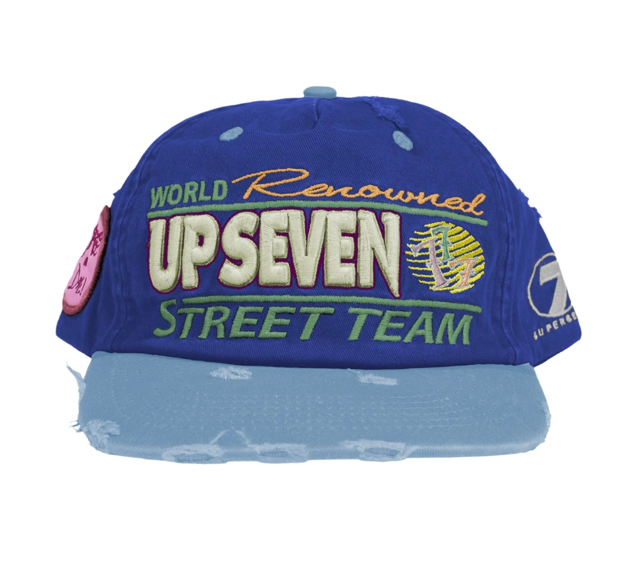 Up Seven Street Team Hat Blue