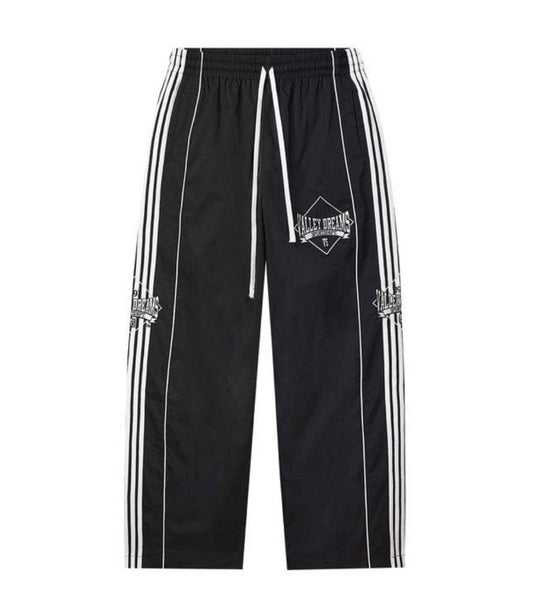 Valley Track Stripe Pants Blk/Wht