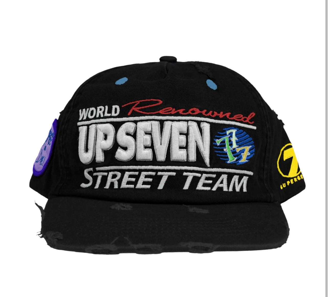 Up Seven Street Team Hat Blk