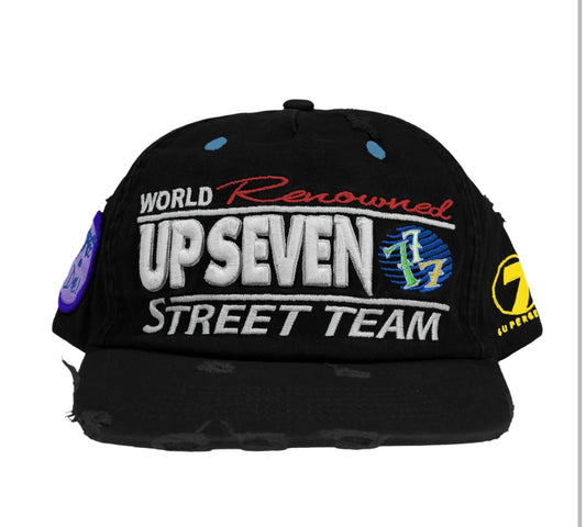 Up Seven Street Team Hat Blk