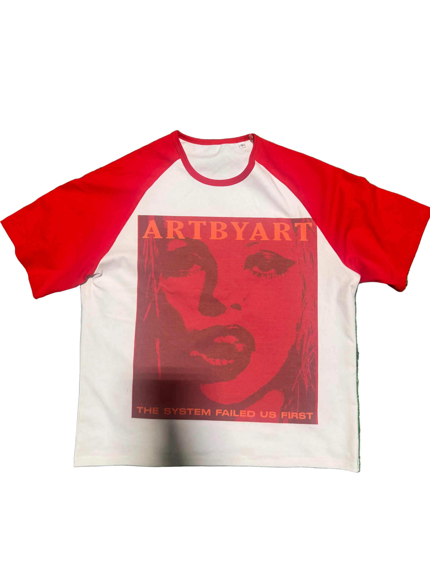 Unreleased ArtByArt Failed First Raglan Tee