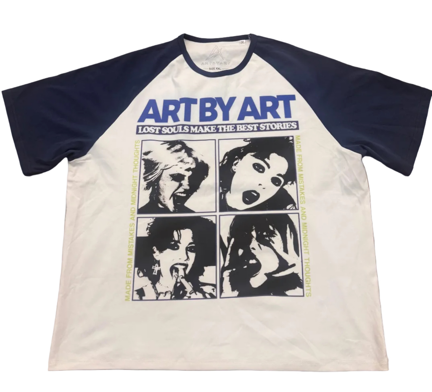 Unreleased ArtByArt Lost Souls Raglan Tee