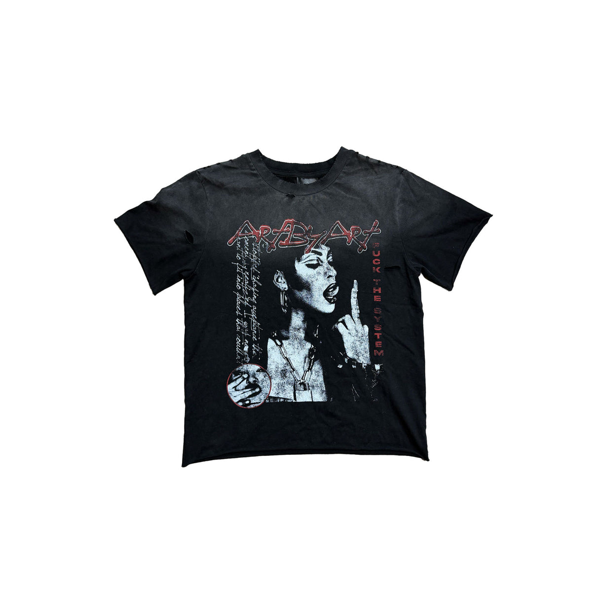 ArtByArt F*ck The System Tee