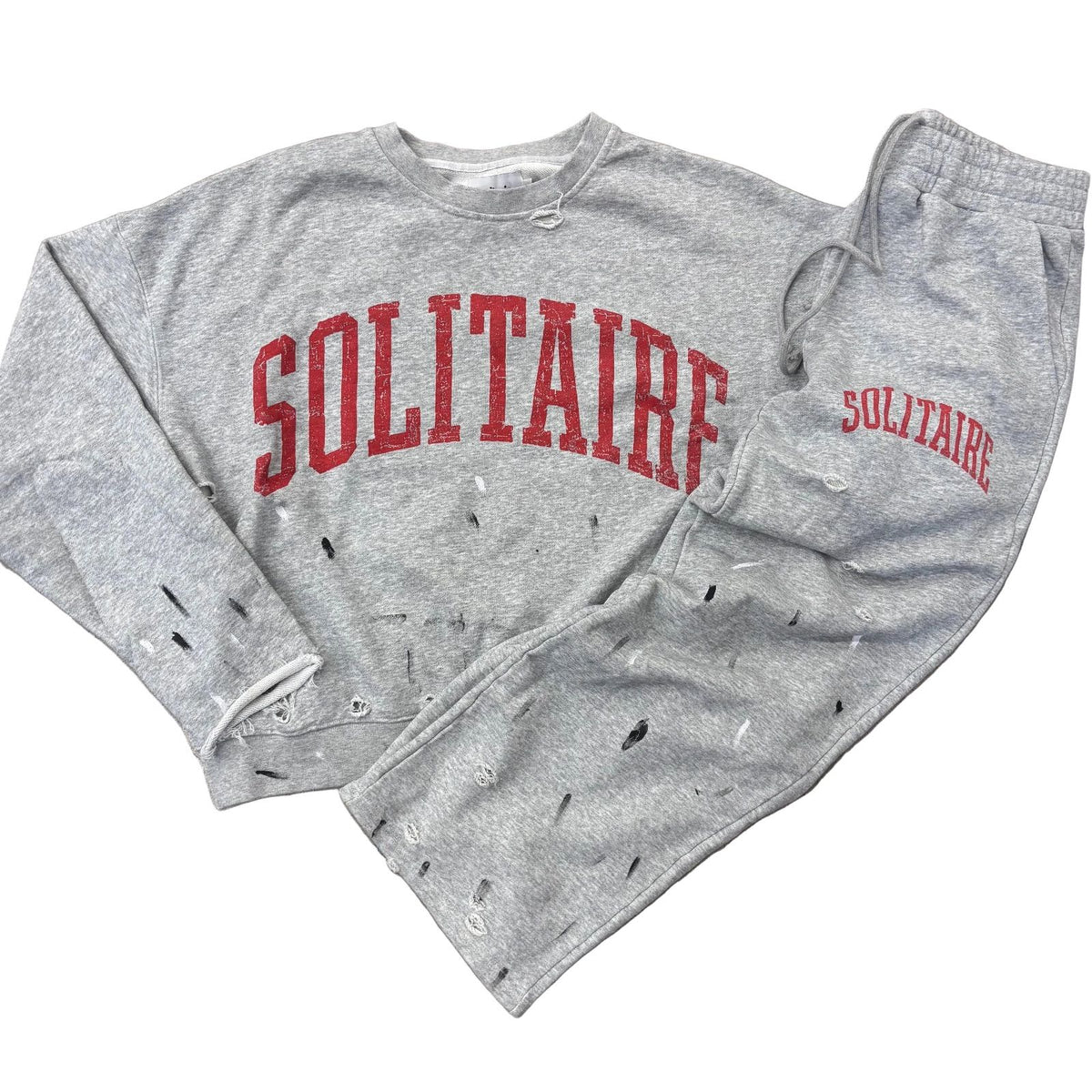 Solitaire Grey/Red